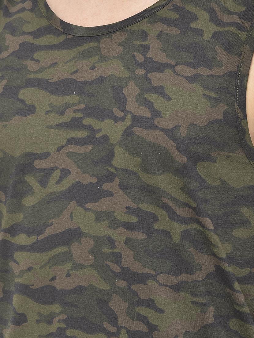 olive camouflage vest - 18423969 - Standard Image - 4