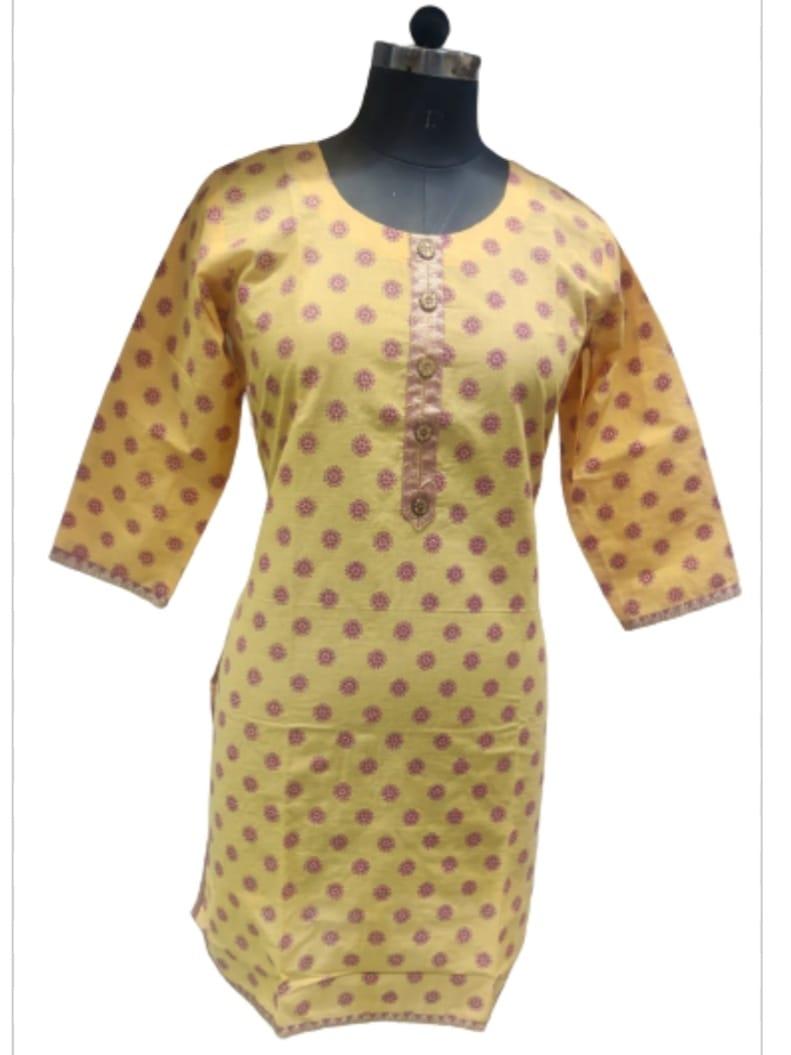 cotton women kurta  - 18424941 -  Standard Image - 1