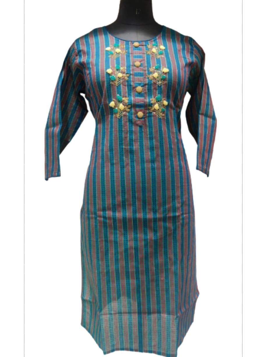 cotton women kurta - 18424946 - Standard Image - 1