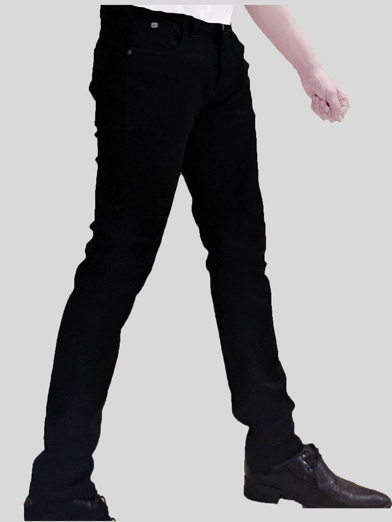 mens slim fit plain jeans - 18425088 -  Standard Image - 1