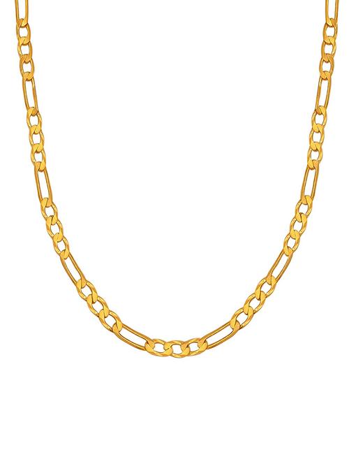gold plated chain necklace - 18426064 -  Standard Image - 0