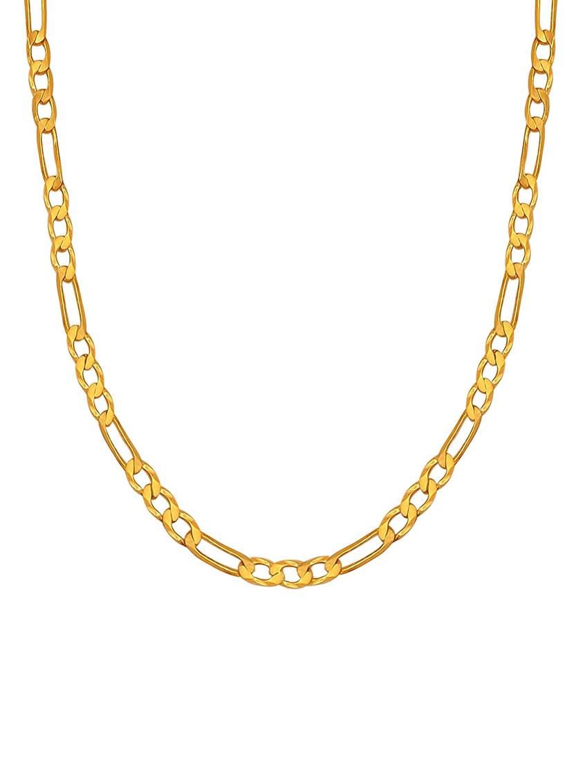 gold plated chain necklace - 18426064 -  Zoom Image - 0