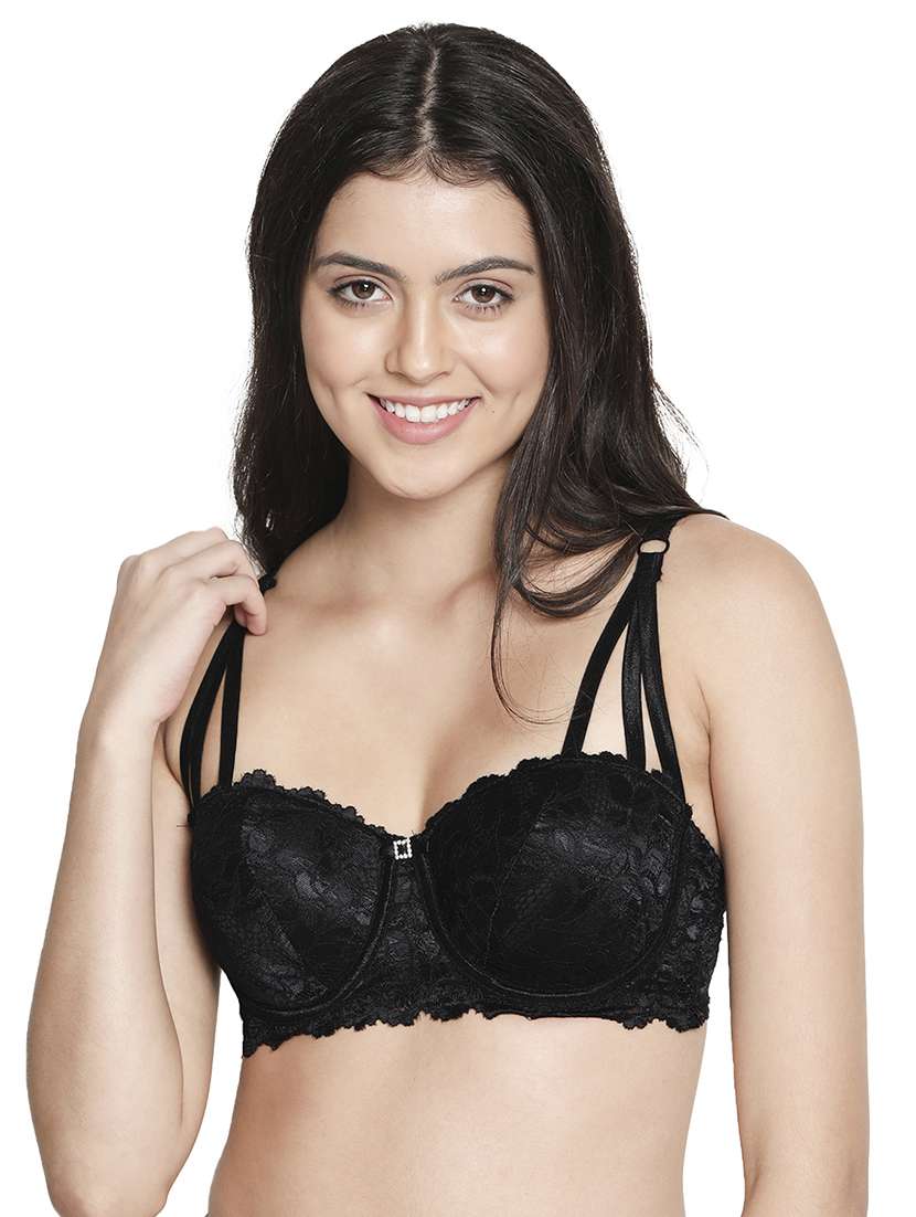 pack of 3 laced t-shirt bra - 18426229 -  Standard Image - 1