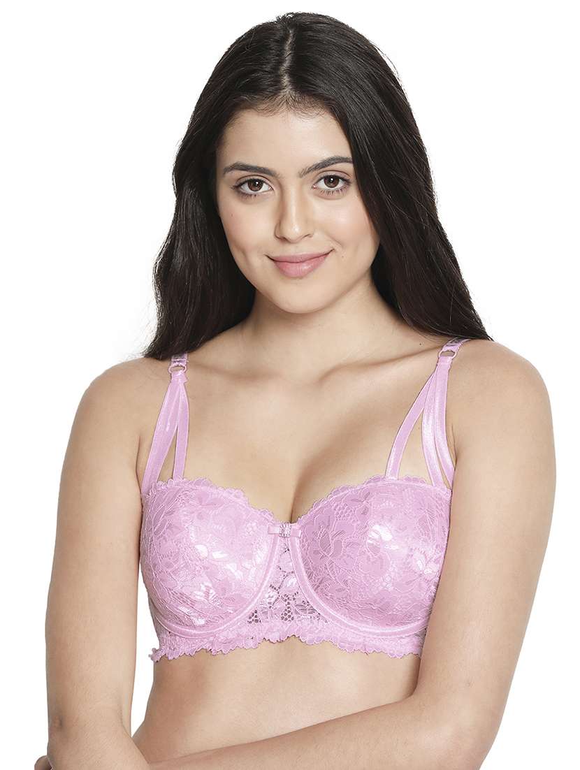 pack of 3 laced t-shirt bra - 18426229 -  Standard Image - 4
