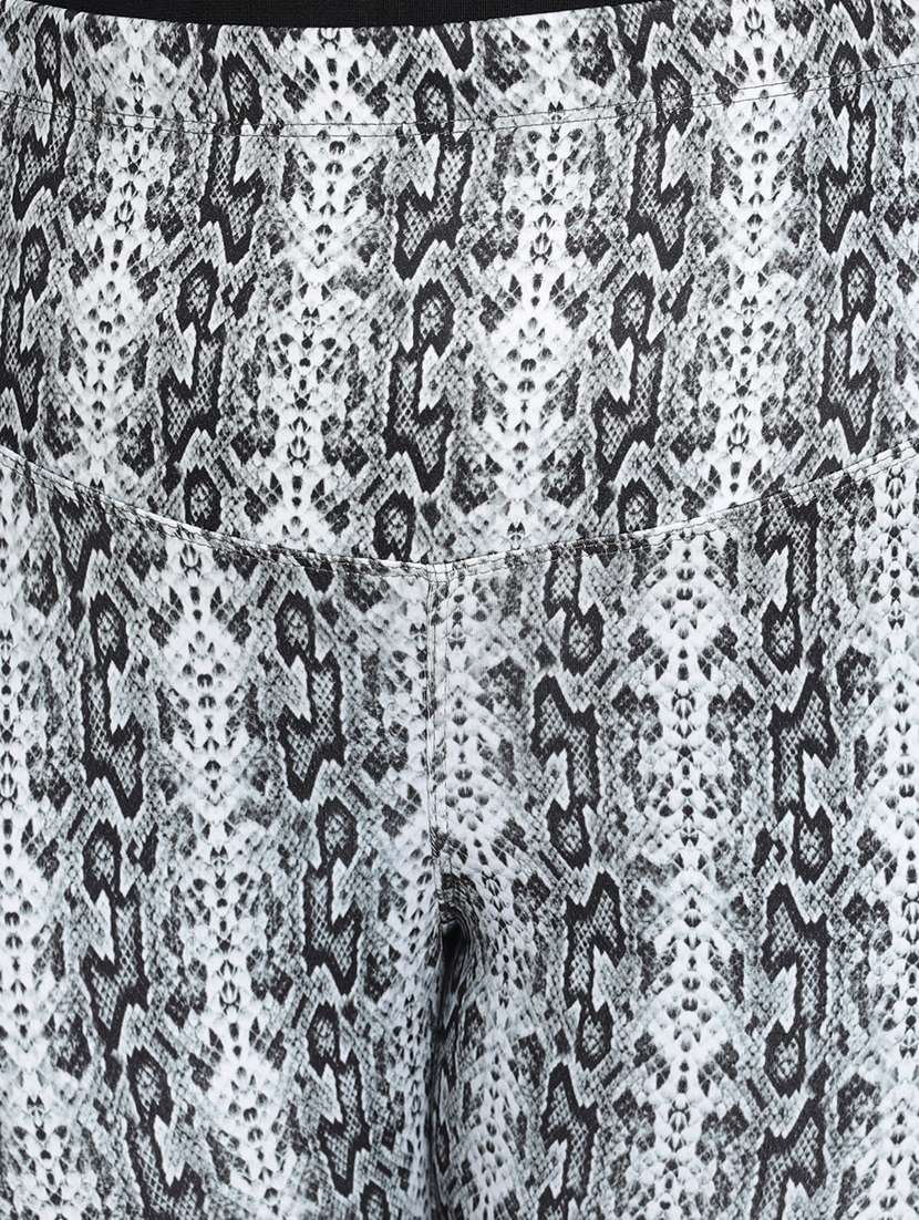 high rise printed jegging - 18426896 -  Standard Image - 4