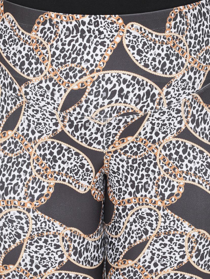 high rise printed jegging - 18426900 - Standard Image - 4