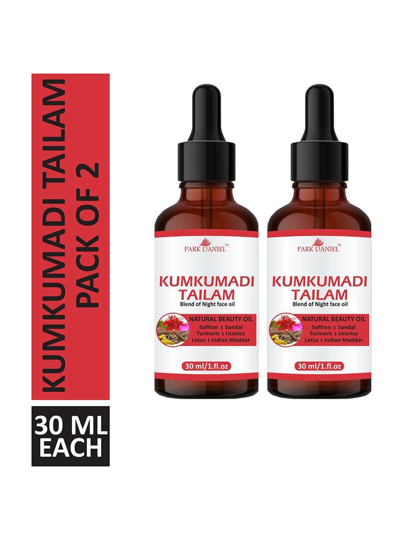 park daniel kumkumadi face oil- s 2 bottles(60 ml)