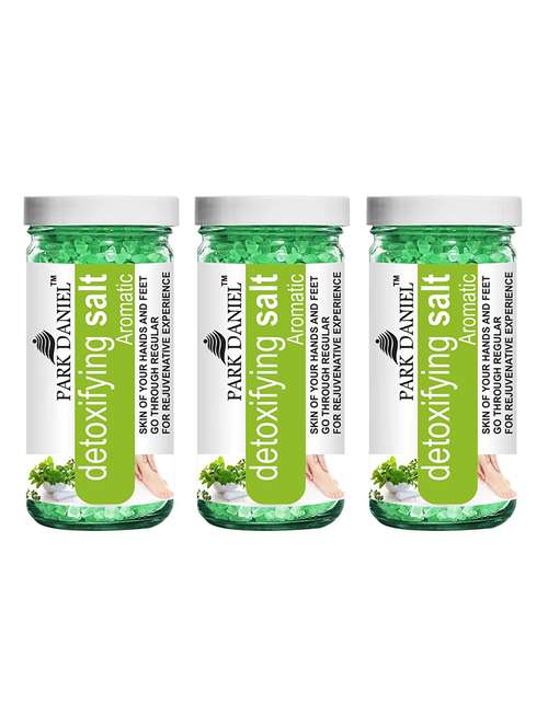 park daniel aromatic bath salt - 3 jars of 200 gms(600 gms)