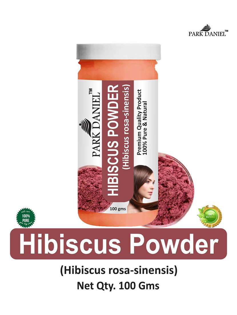 park daniel premium hibiscus powder combo pack 2 bottles of 100 gms(200 gms) - 18427154 - Standard Image - 1