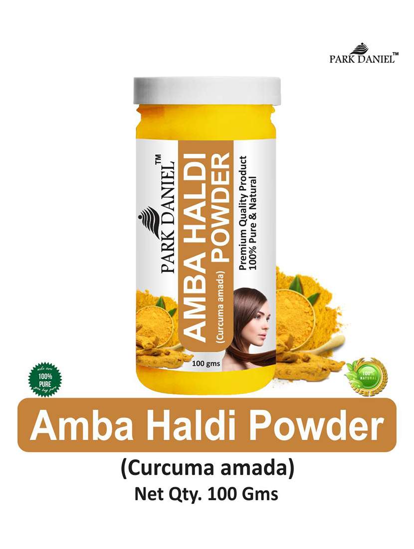 park daniel premium amba haldi powder combo pack 2 bottles of 100 gms(200 gms) - 18427208 -  Standard Image - 1