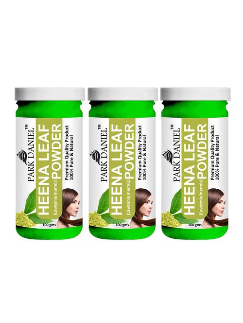 park daniel premium heena powder combo pack 3 bottles of 100 gms(300 gms) - 18427212 - Standard Image - 0