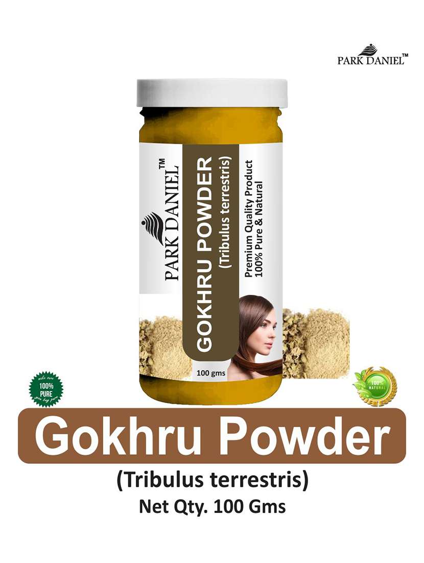 park daniel premium gokhru powder (100 gms) - 18427219 - Standard Image - 1