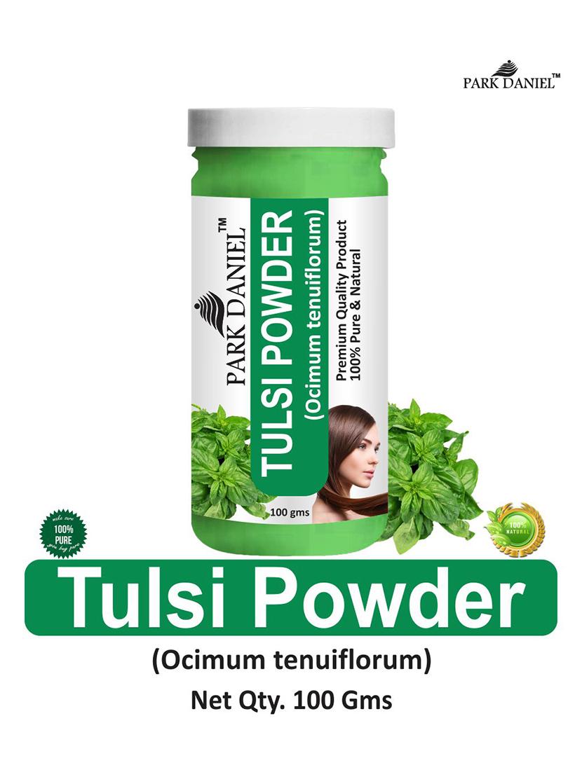 park daniel pure & natural tulsi powder & cinnamon powder combo pack of 2 bottles of 100 gm (200 gm ) - 18427287 - Standard Image - 1