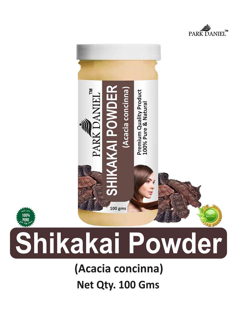 park daniel pure & natural shikakai powder & kaolin clay powder combo pack of 2 bottles of 100 gm (200 gm ) - 18427331 -  Standard Image - 1