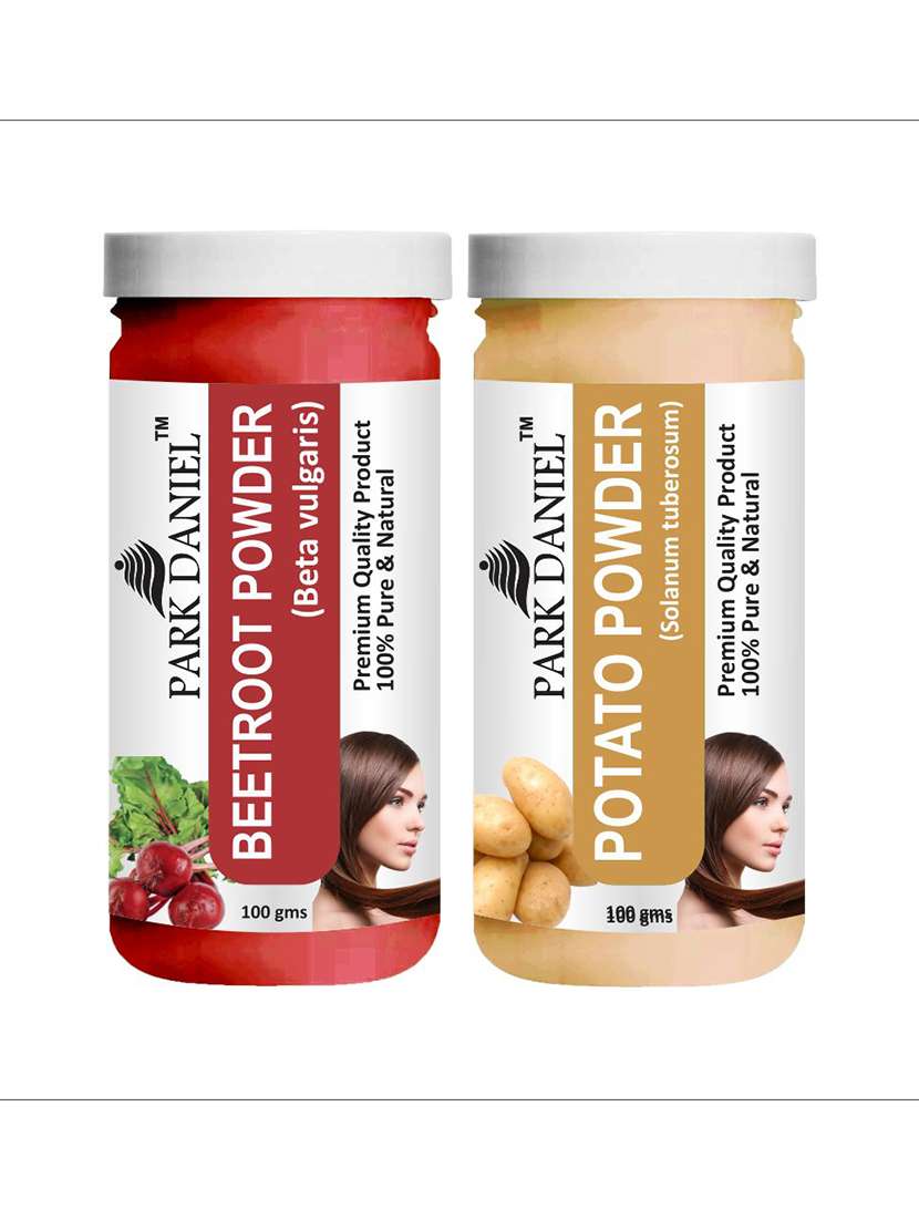 park daniel premium beetroot powder & potato powder combo pack of 2 jars of 100 gms(200 gms)