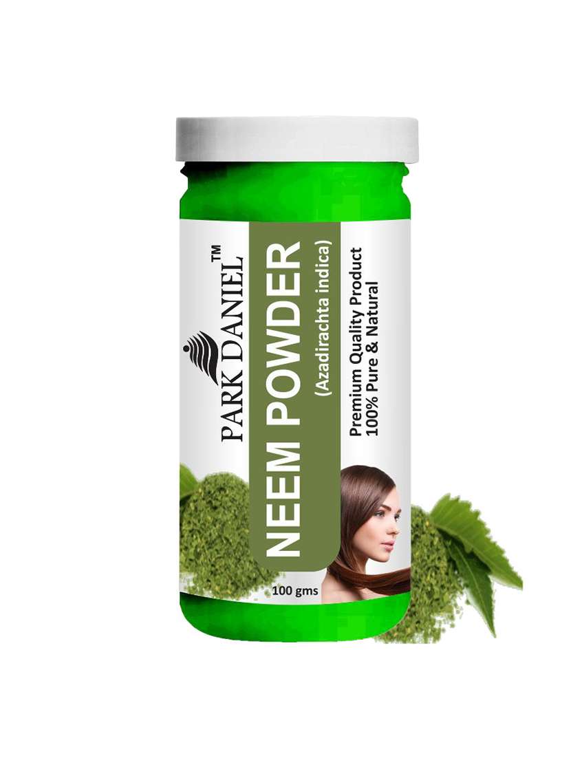 park daniel 100% pure & natural neem powder & tej patta powder combo pack of 2 jars of 100 gms(200 gms) - 18427699 -  Standard Image - 1