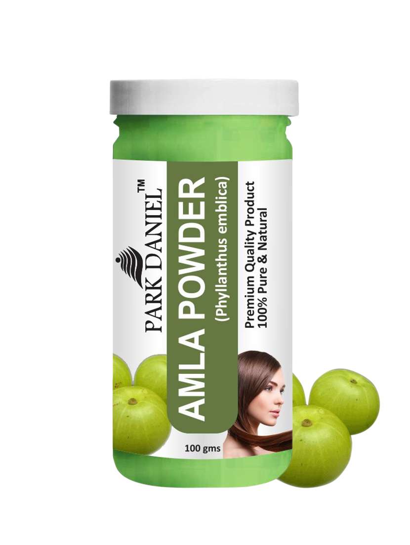 park daniel 100% pure & natural amla powder & kasturi haldi powder combo pack of 2 jars of 100 gms(200 gms) - 18427751 -  Standard Image - 1