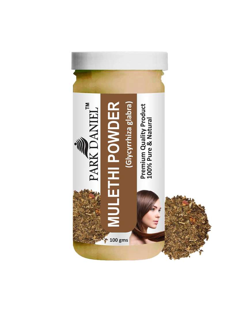 park daniel 100% pure & natural mulethi powder & methi powder combo pack of 2 jars of 100 gms(200 gms) - 18427766 -  Standard Image - 1