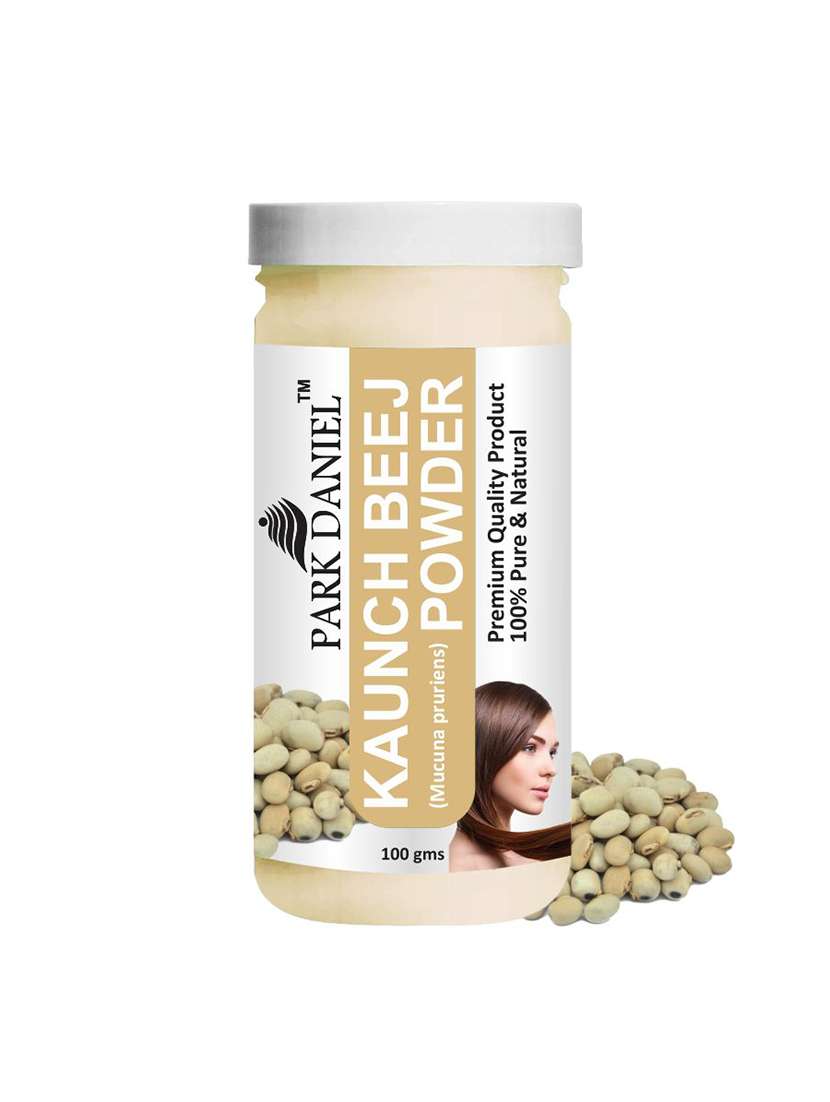 park daniel 100% pure & natural kaunch beej powder & indigo powder combo pack of 2 jars of 100 gms(200 gms) - 18427844 -  Standard Image - 1