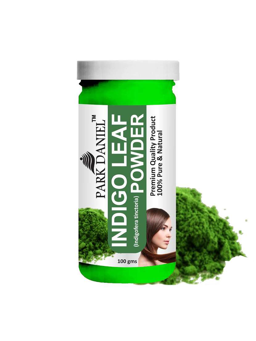 park daniel 100% pure & natural indigo powder & activated powder combo pack of 2 jars of 100 gms(200 gms) - 18427901 -  Standard Image - 1