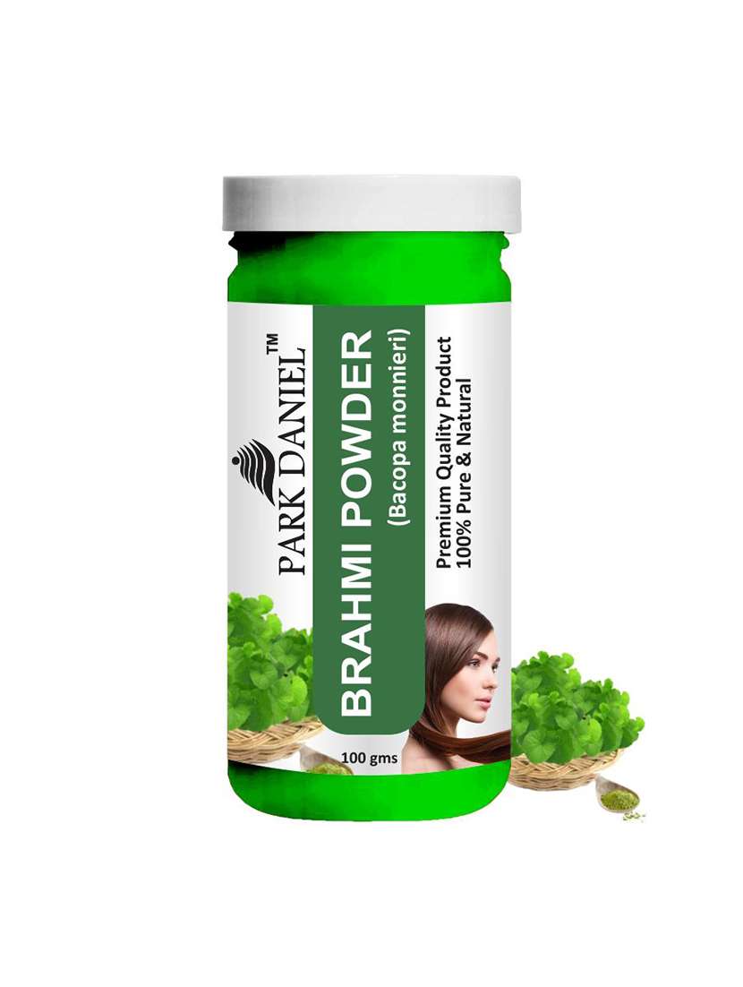 park daniel 100% pure & natural brahmi powder & kasturi haldi powder combo pack of 2 jars of 100 gms(200 gms) - 18427996 -  Standard Image - 1