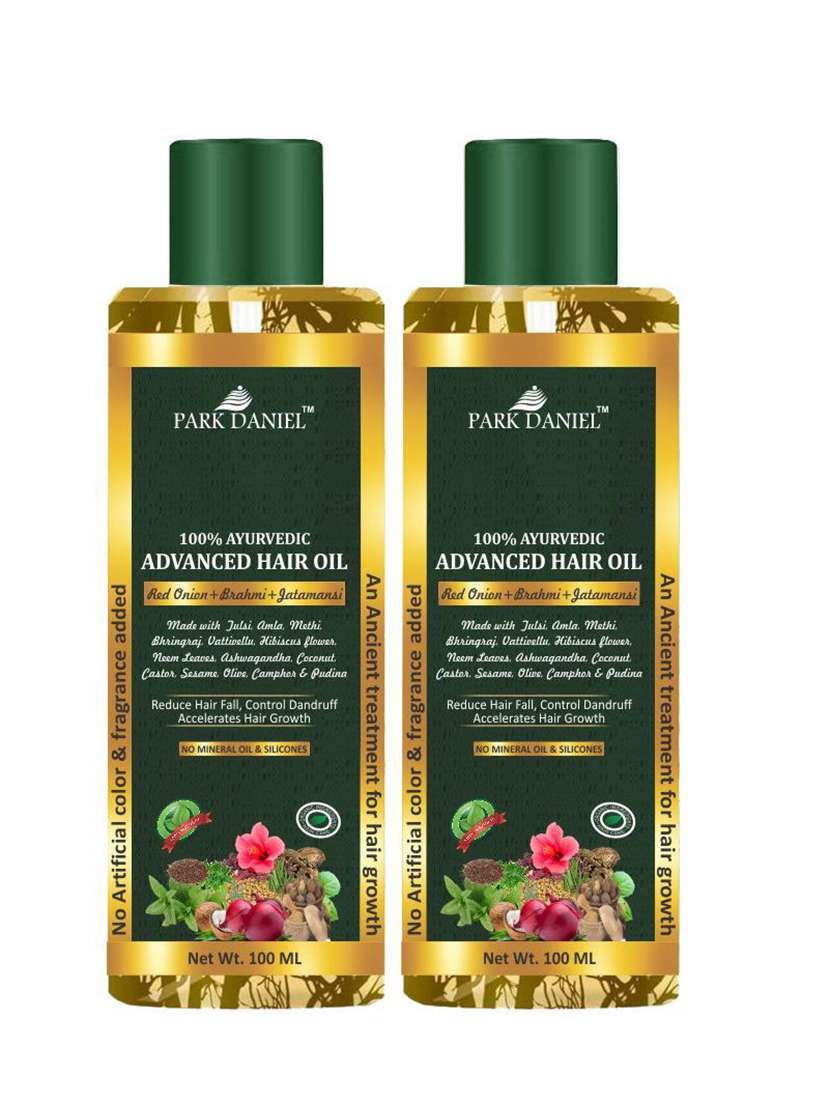 park daniel advance hair oil- enriched-2 bottles 100 ml(200 ml)