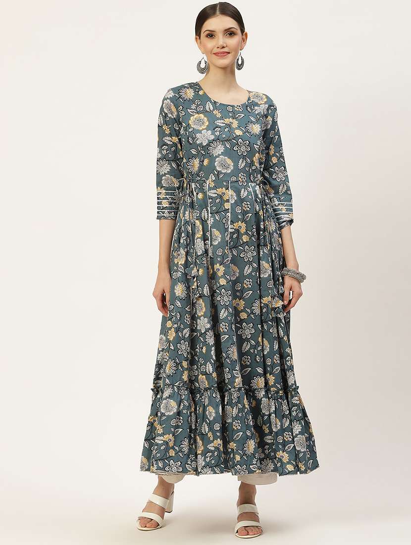 women's flared kurta
