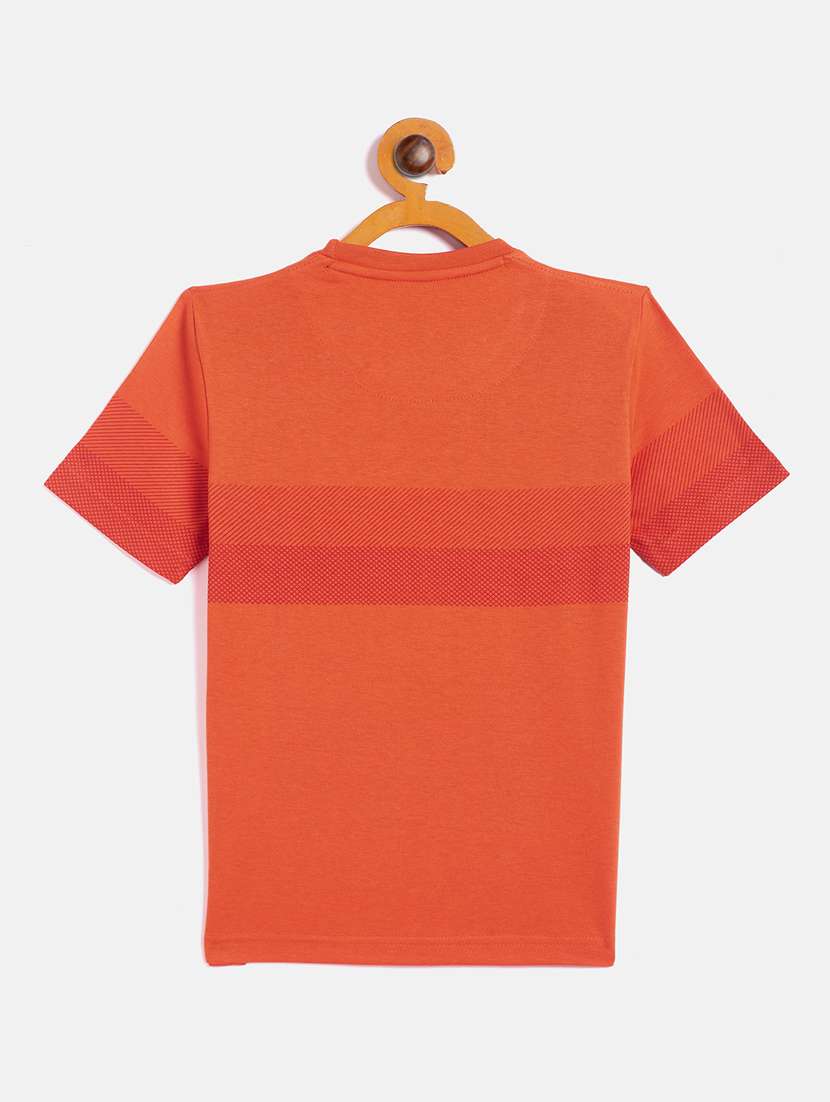 orange printed t-shirt - 18429920 - Standard Image - 1