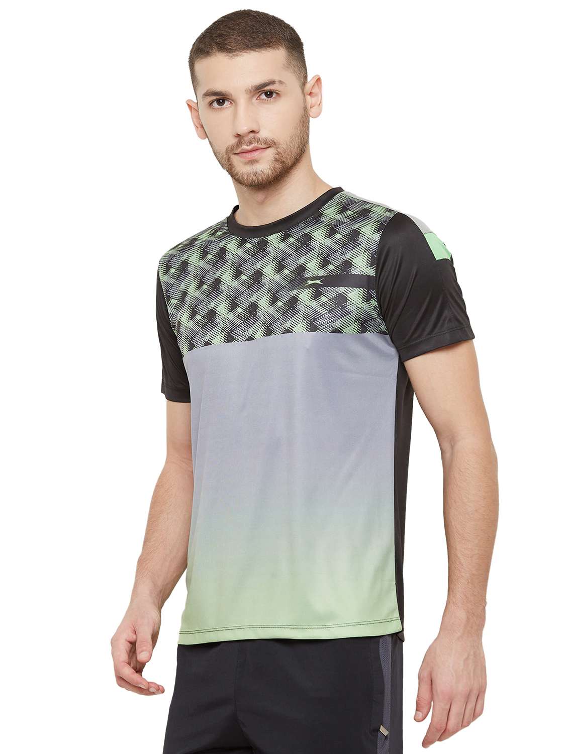 black printed t-shirt - 18430026 - Standard Image - 1