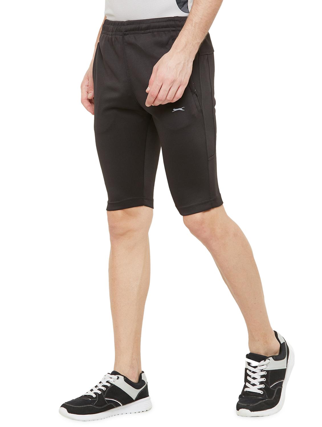 black solid short - 18430077 - Standard Image - 1