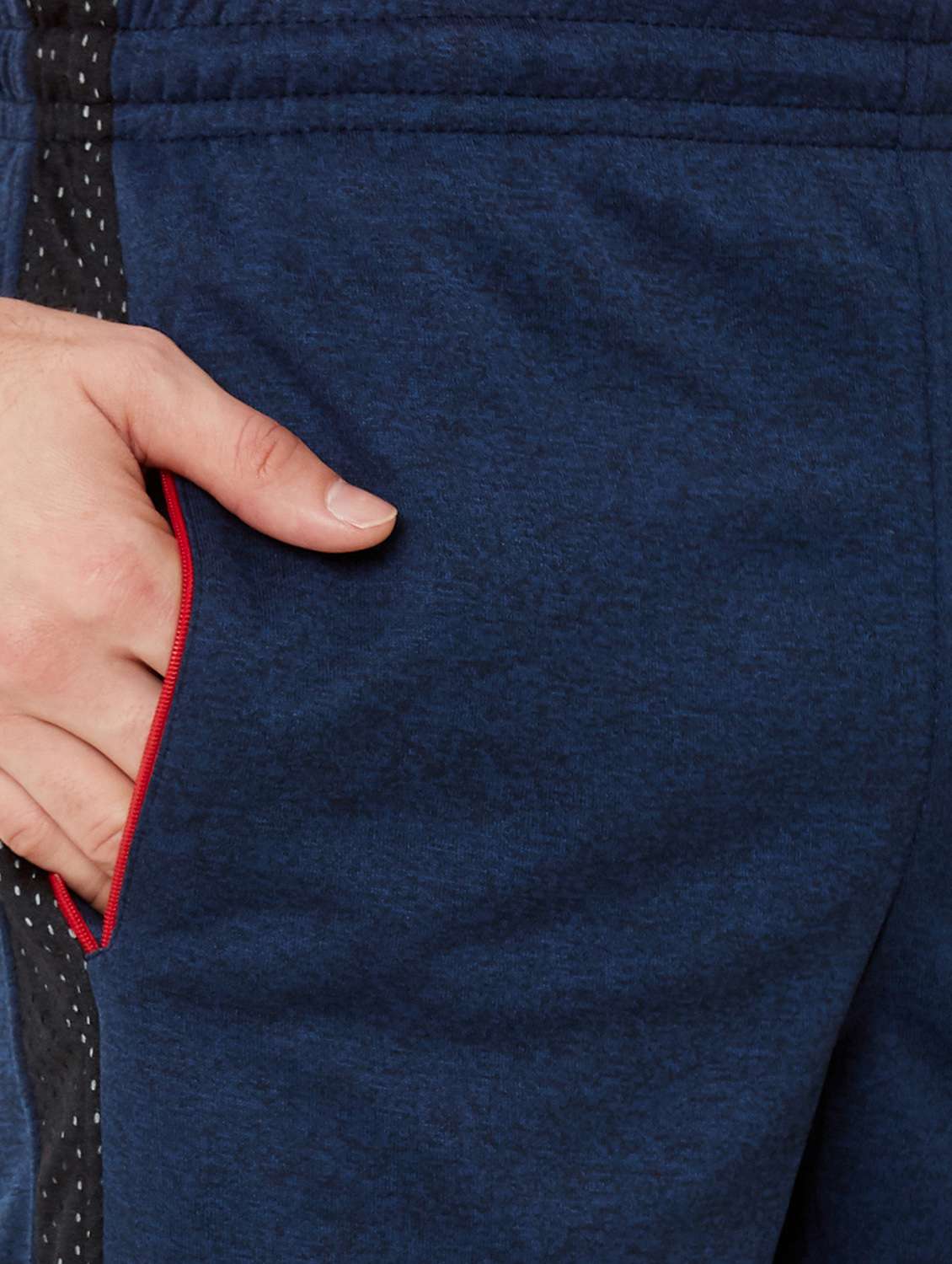 navy-blue solid short - 18430082 -  Standard Image - 4