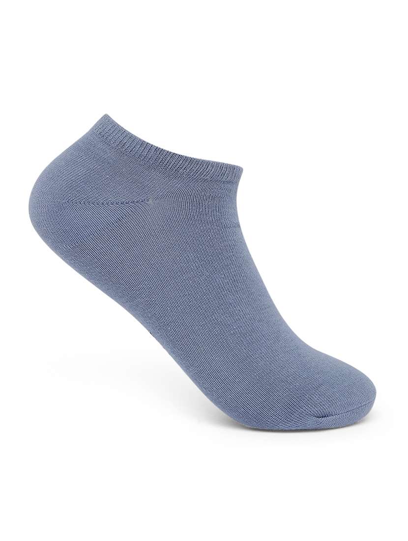 pack of 4 solid ankle length socks - 18431119 -  Standard Image - 4