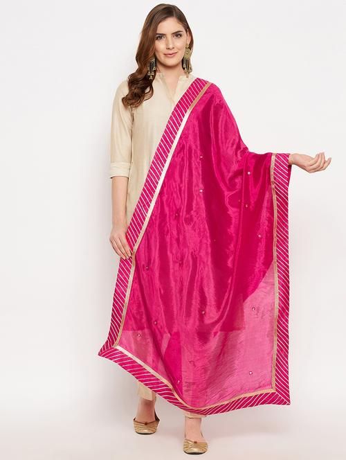 mirror work dupatta - 18431153 - Standard Image - 0
