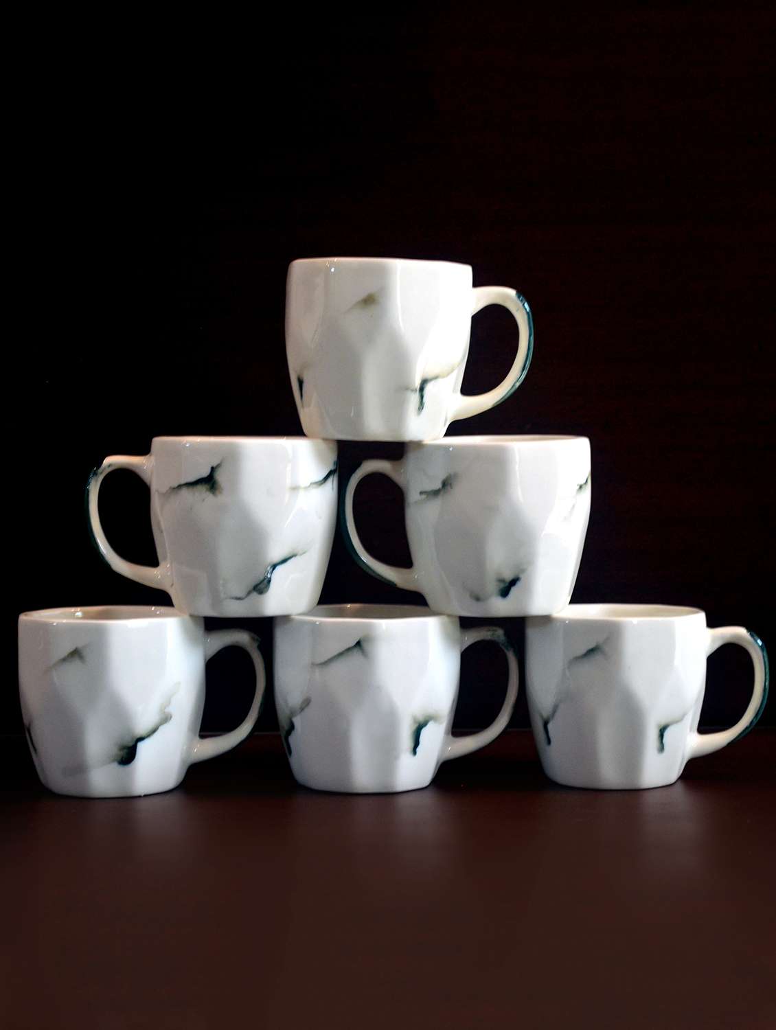 designer set of 6 cups | cup set | tea cups | set of 6 cups | ceramic