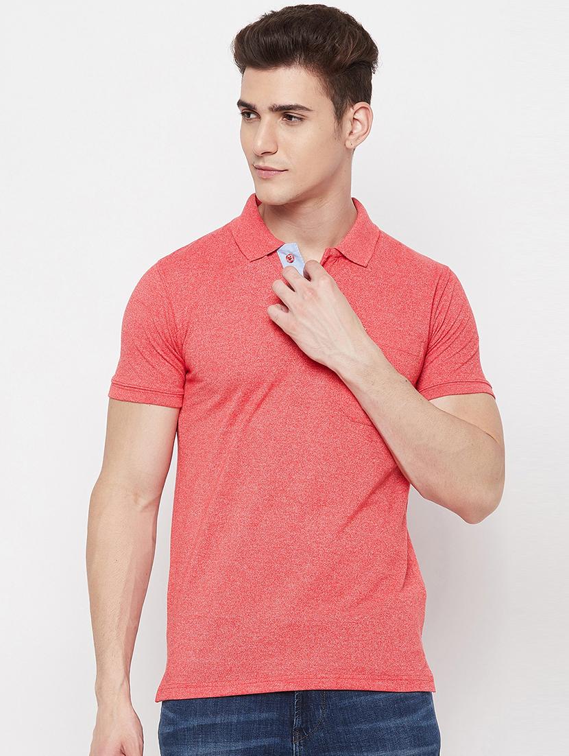 men solid short sleeve regular fit polo t-shirt - 18431293 - Zoom Image - 0