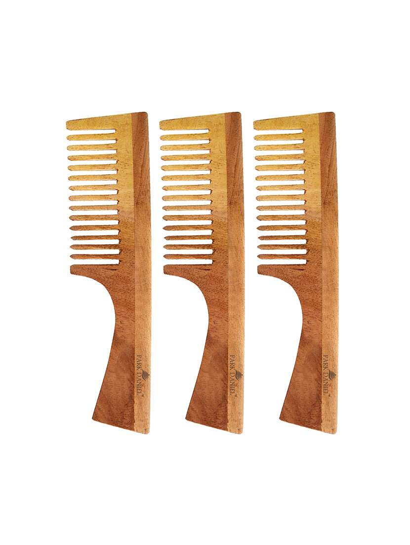 park daniel natural & ecofriendly handcrafted wooden beard comb