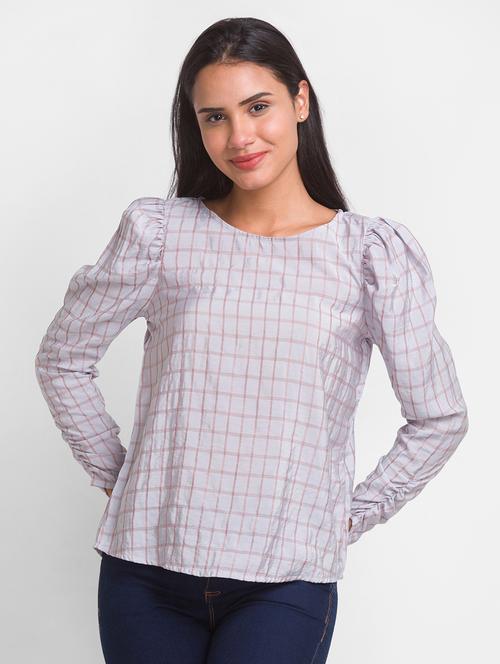 women's straight round neck top - 18431911 -  Standard Image - 0