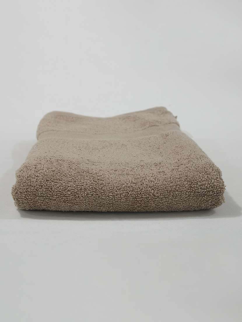 brown solid bath towel - 18432267 -  Standard Image - 1