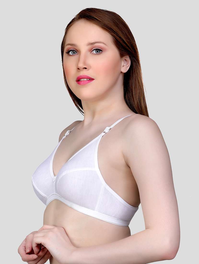 white solid push up bra - 18434308 - Standard Image - 1