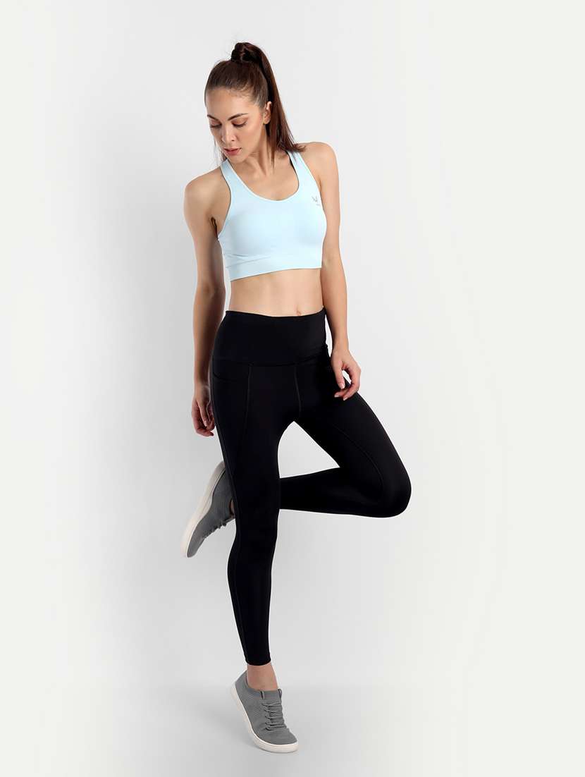 Racer Back Lightly Padded Sports Bra