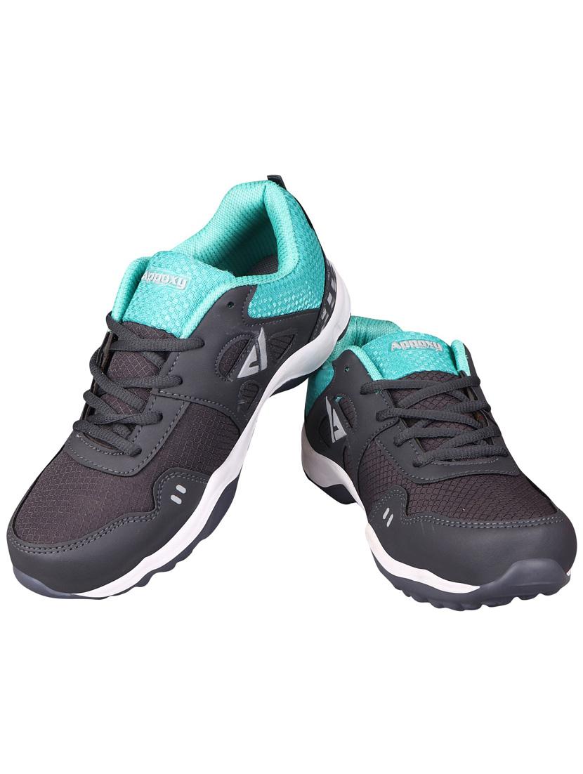grey lace up sport shoe - 18434794 - Standard Image - 1