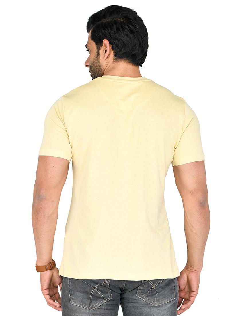 cream front print t-shirt - 18435332 - Standard Image - 1