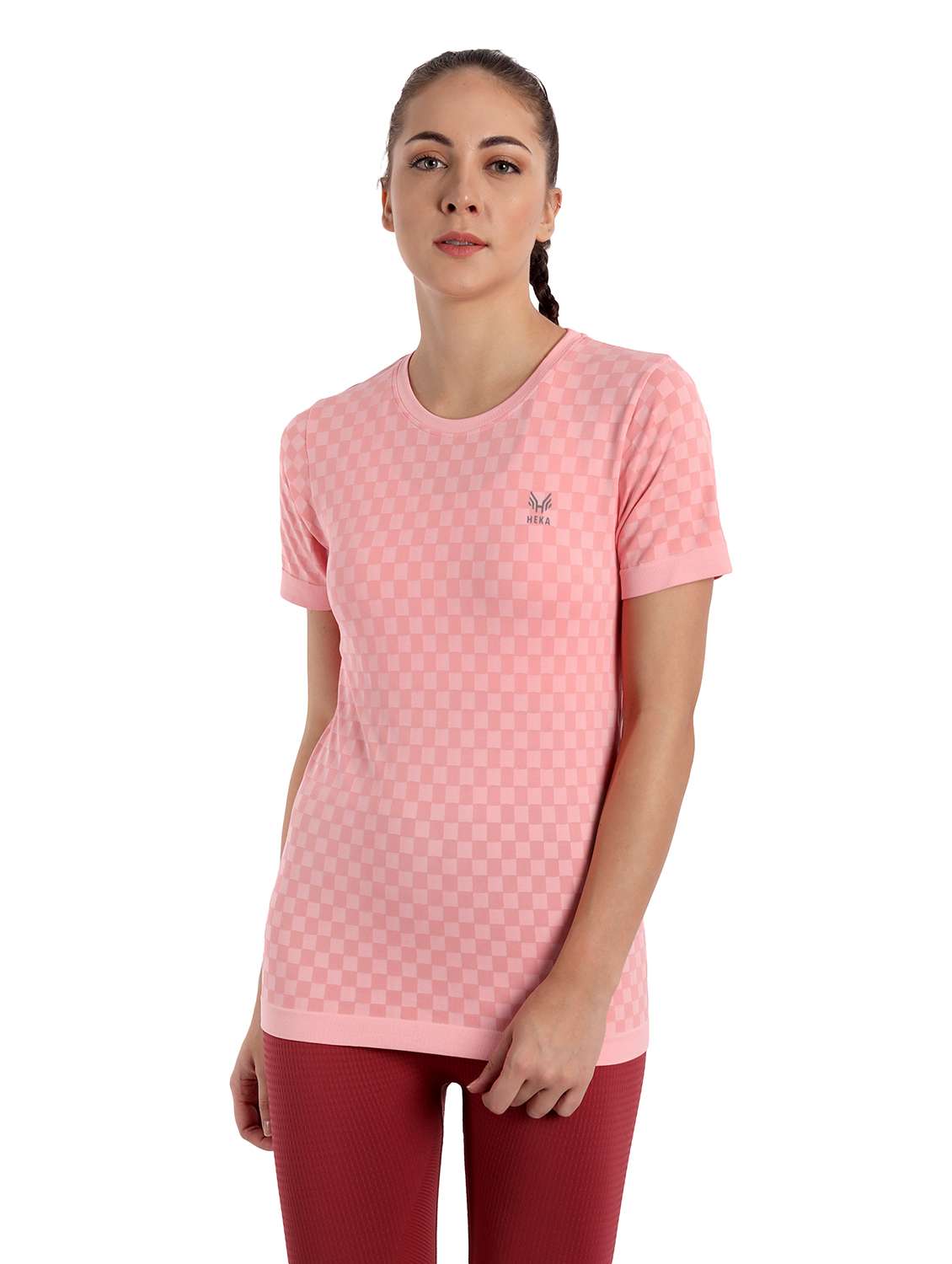 women's all over print crew neck t-shirt