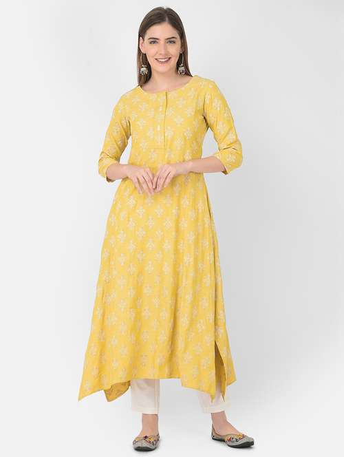 women's asymmetric kurta - 18437098 - Standard Image - 0