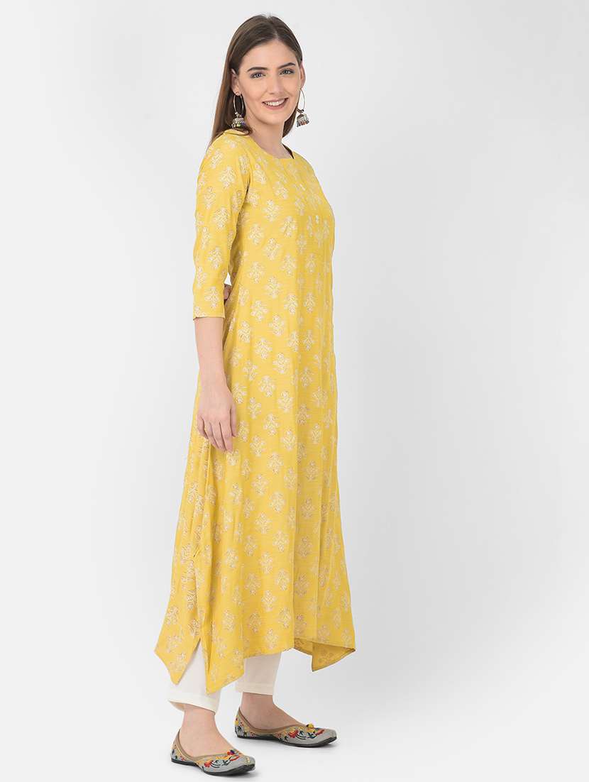 women's asymmetric kurta - 18437098 - Standard Image - 1