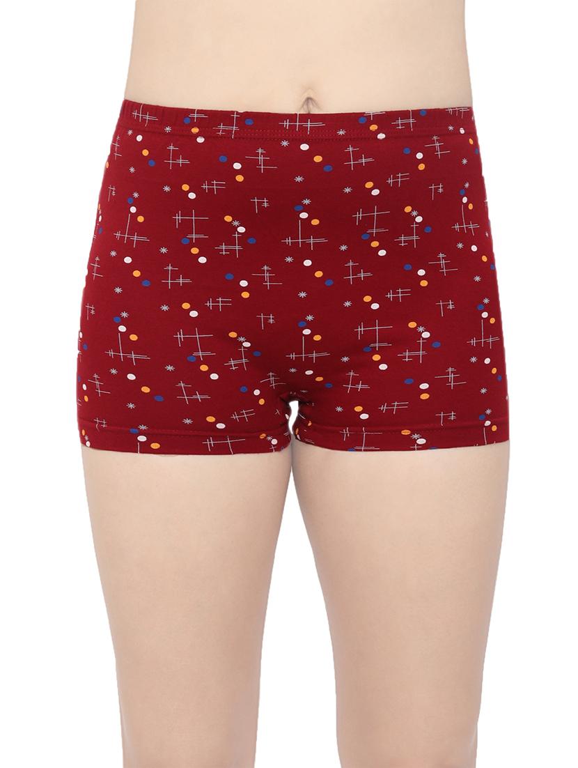 pack of 3 printed boy shorts panty - 18437321 -  Standard Image - 1