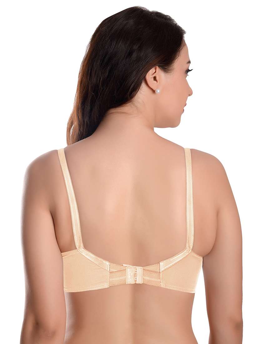 beige non padded regular bra - 18437646 -  Standard Image - 1
