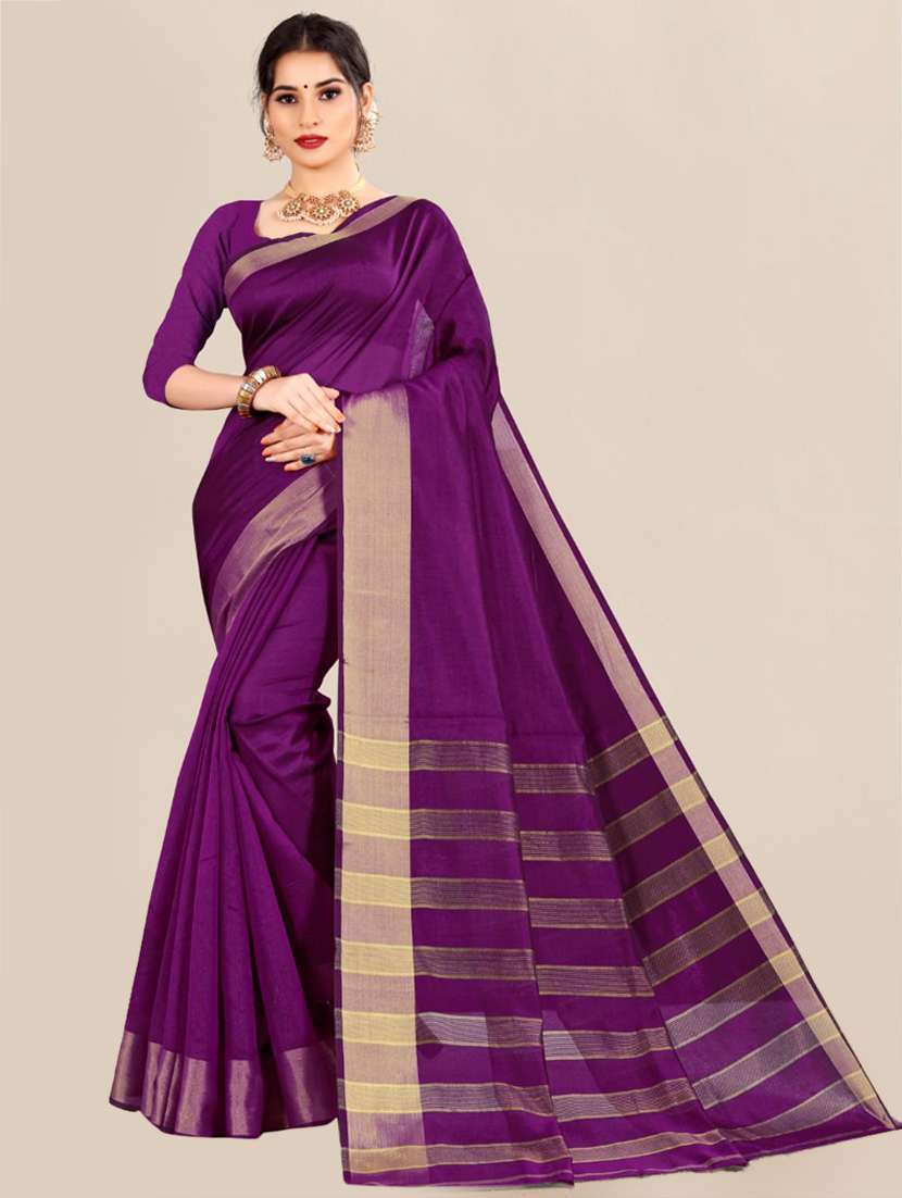 gold bordered kota doria saree with blouse