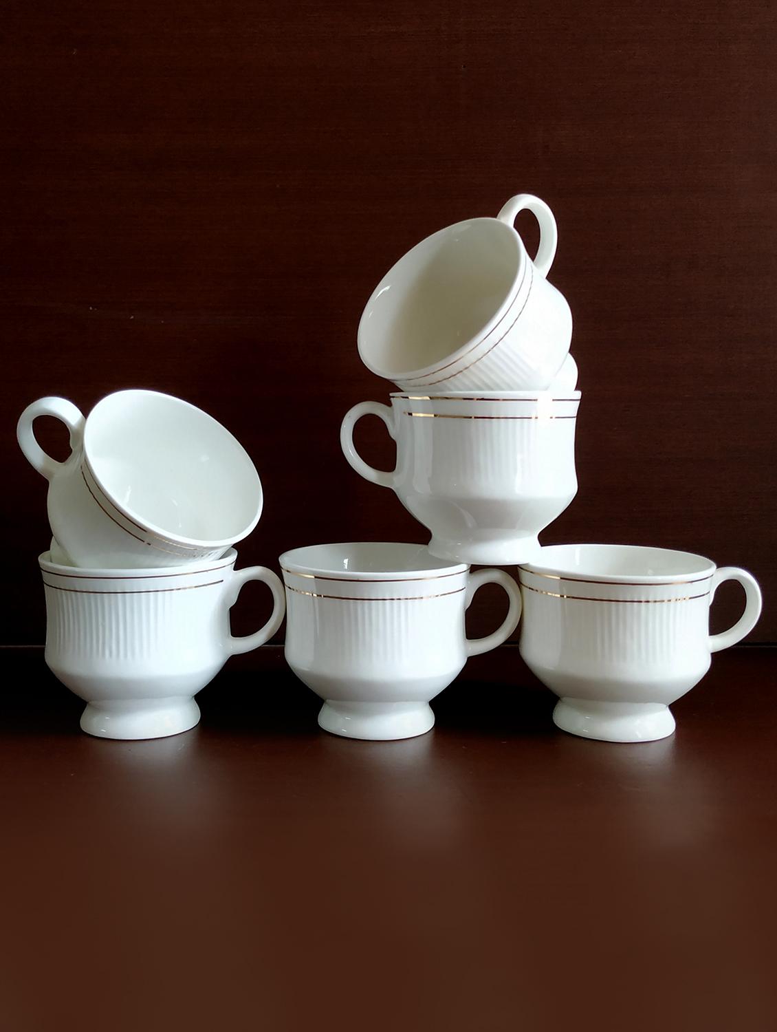 goldline series set of 6 cups | tea cups | cup set - 18439019 -  Standard Image - 1