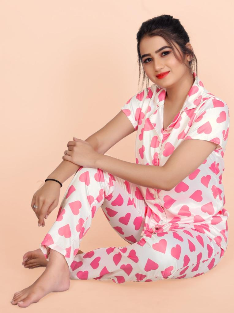 ladies night suit set - 18439197 - Standard Image - 1